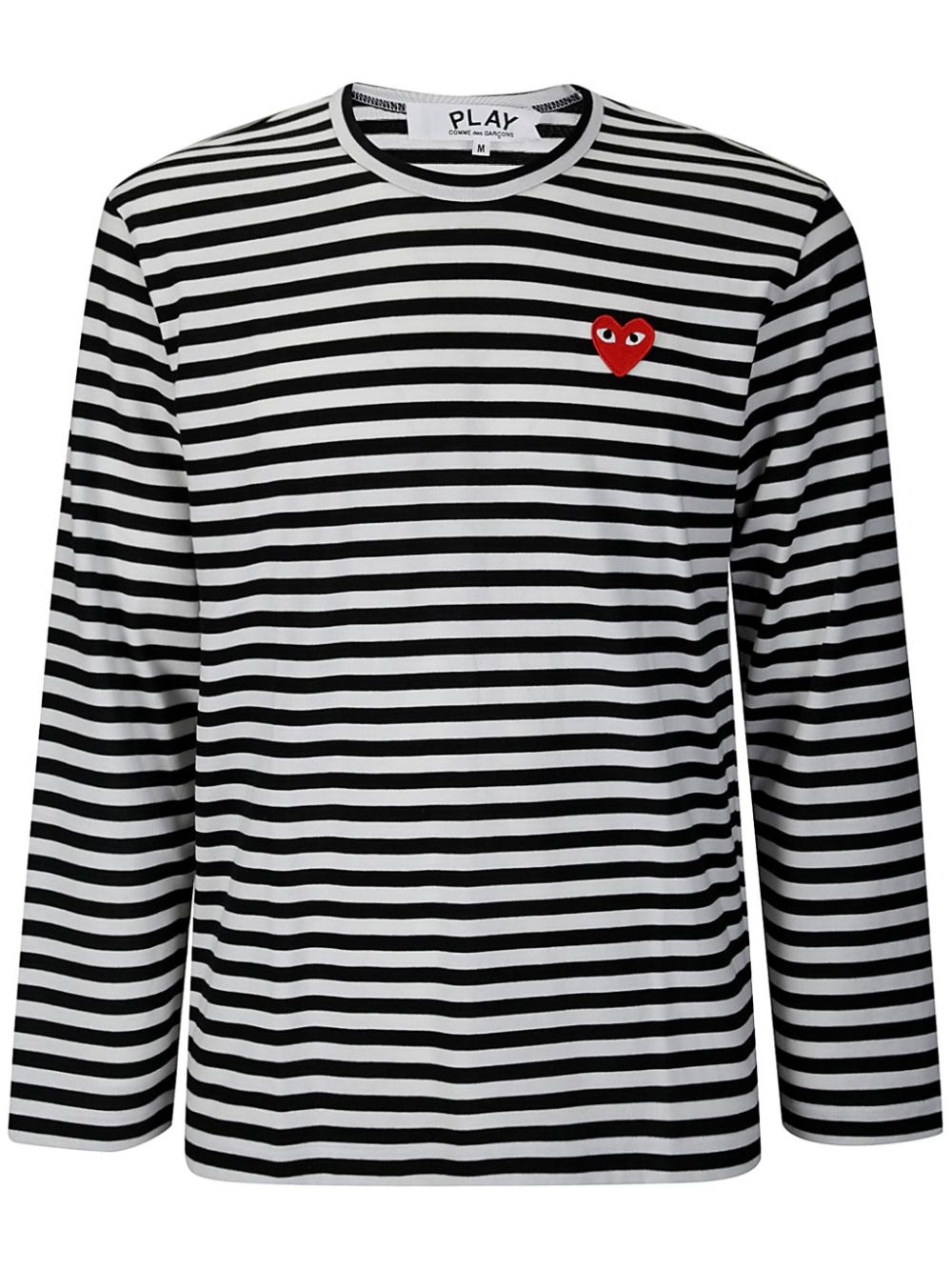 striped T-shirt - 1