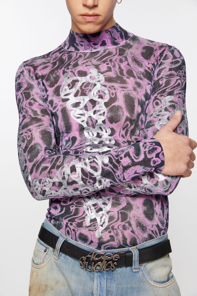 Printed sweater - Orchid purple/multi 4
