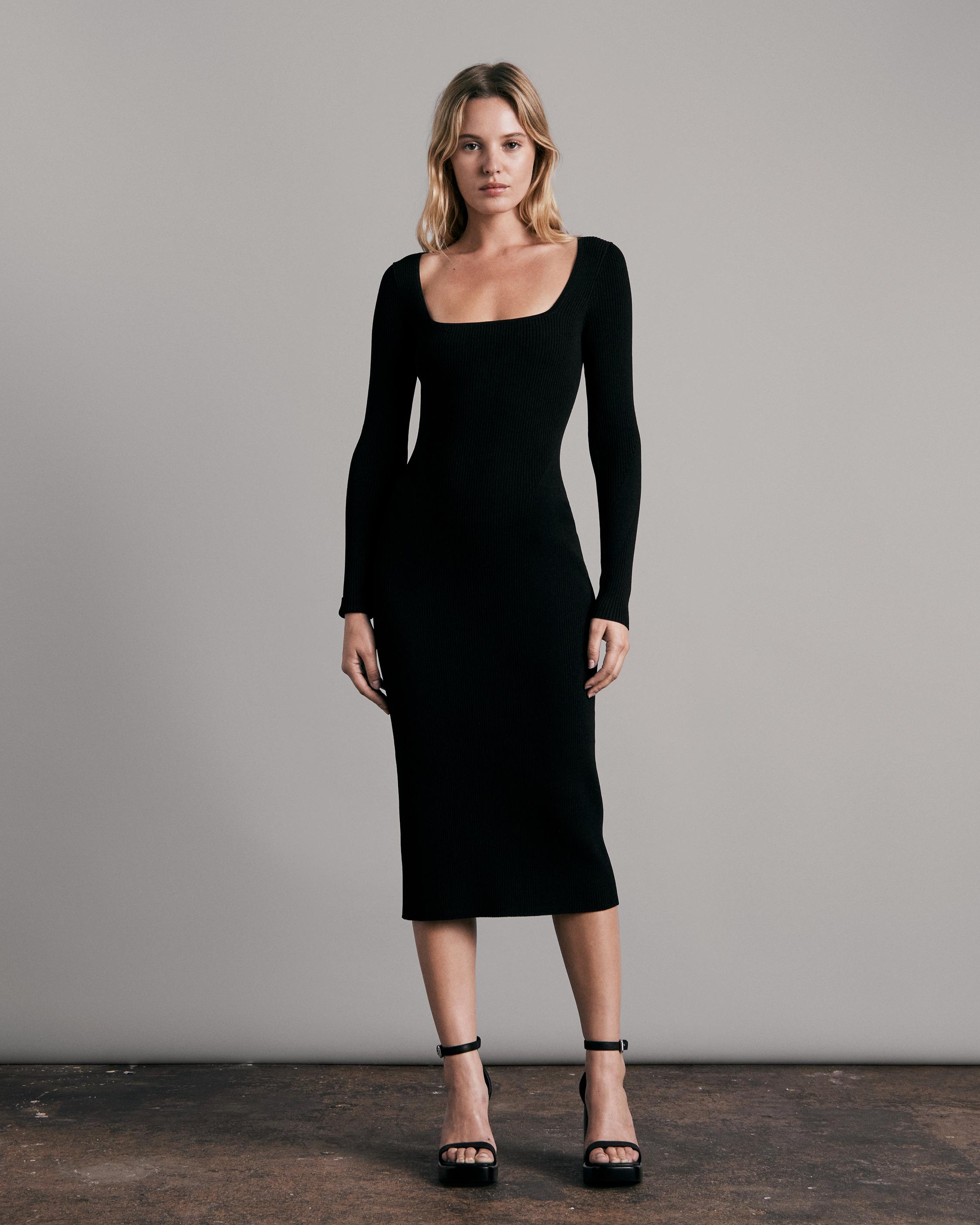 Asher Midi Dress
Rib Dress - 1