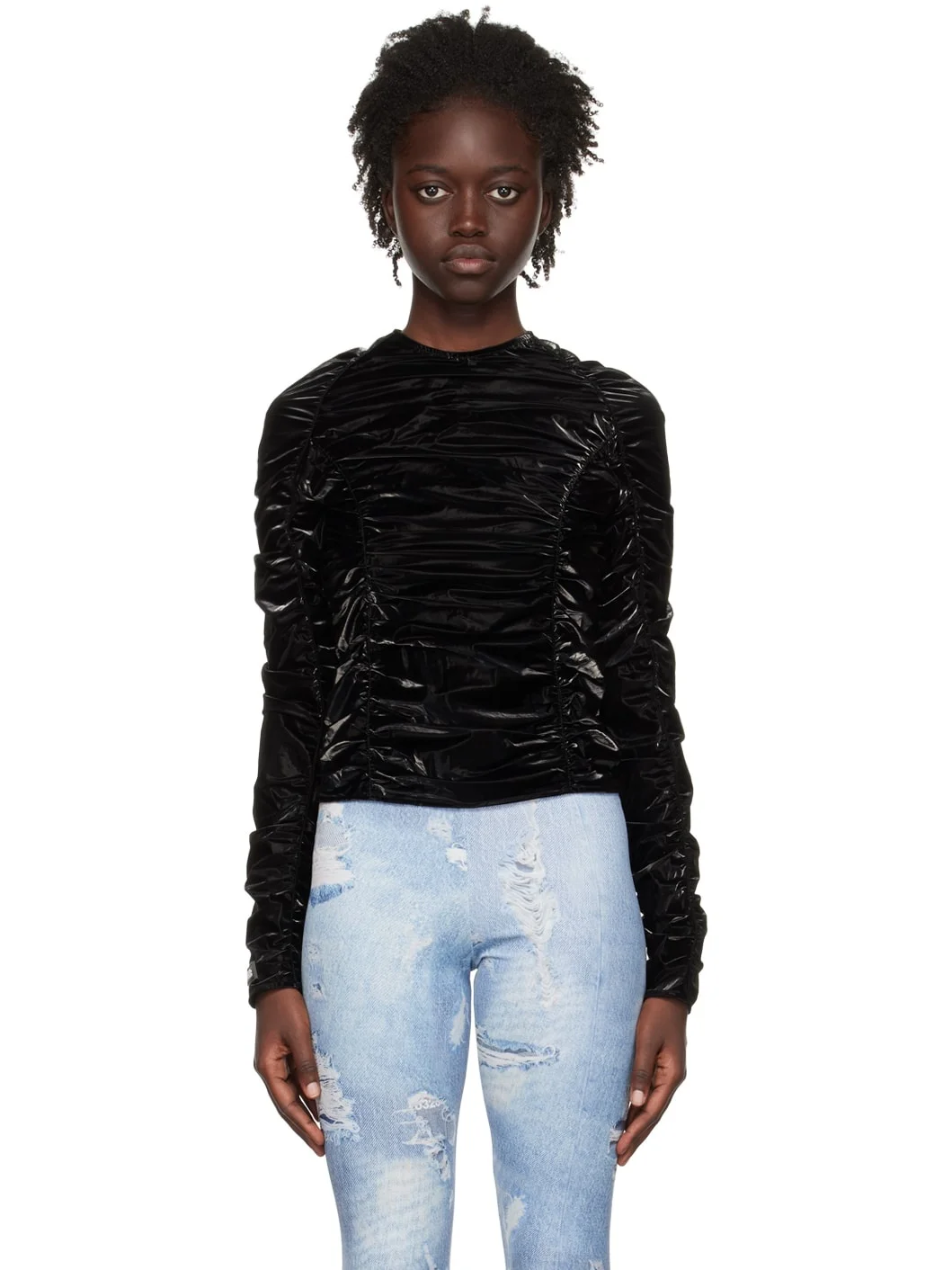 Black Axel Long Sleeve T-Shirt - 1