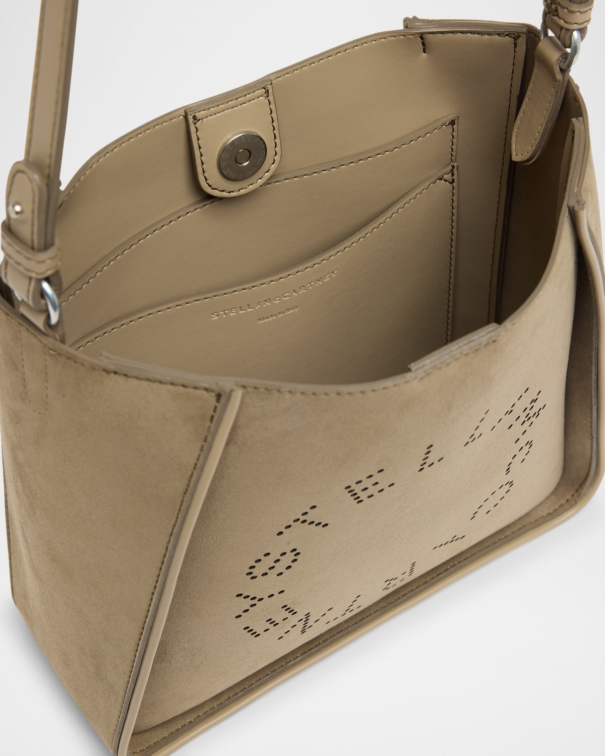 Alter Suede Piped Crossbody Bag - 4