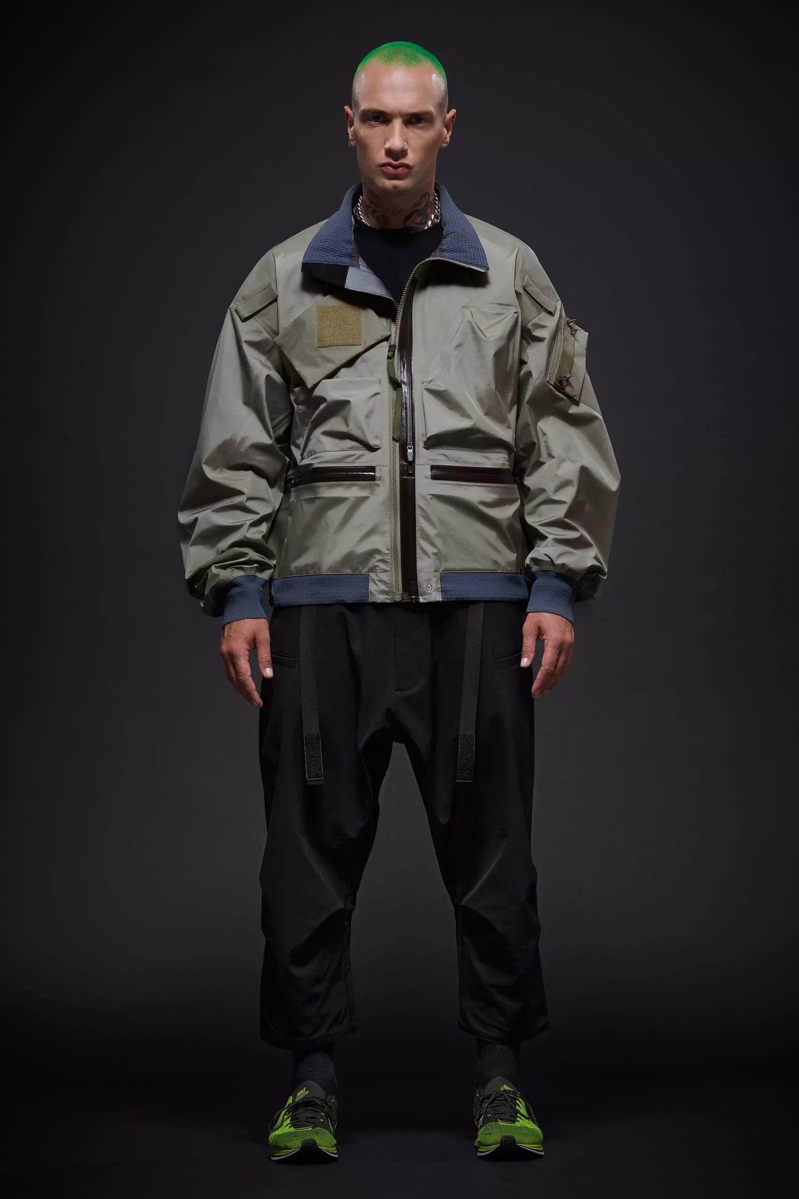 ACRONYM J123A-GT 3L Gore-Tex Interops Jacket Alpha Green outlook