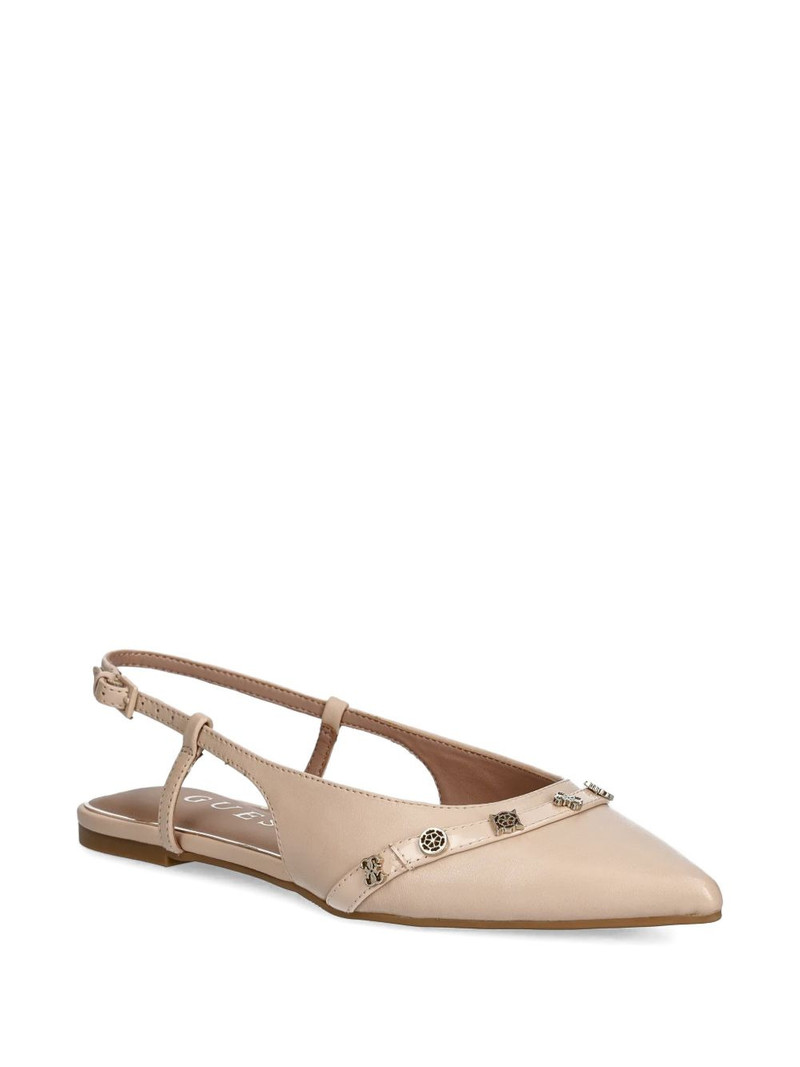 GUESS USA Dorlee pointed embellished ballet flats outlook