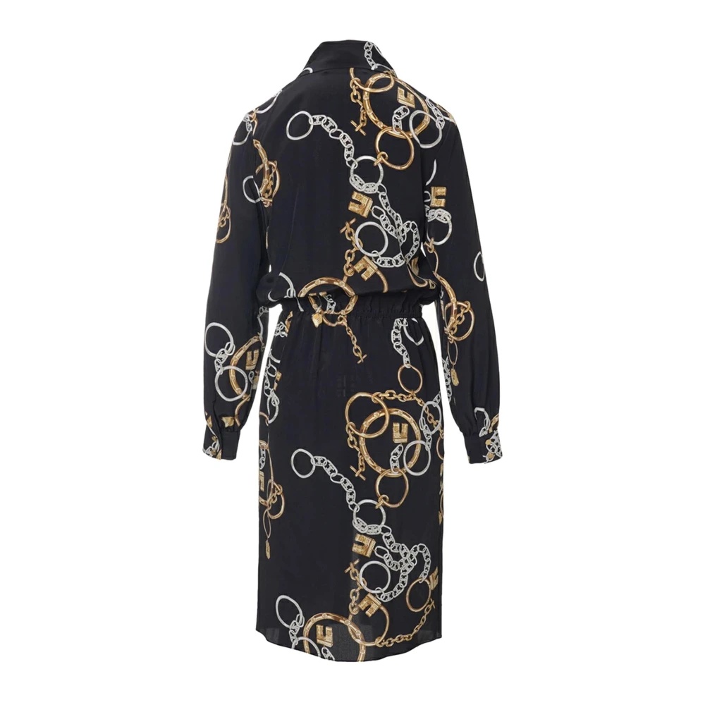 CELINE SILK SHIRT DRESS ELEGANT MOTIF | miinto | REVERSIBLE