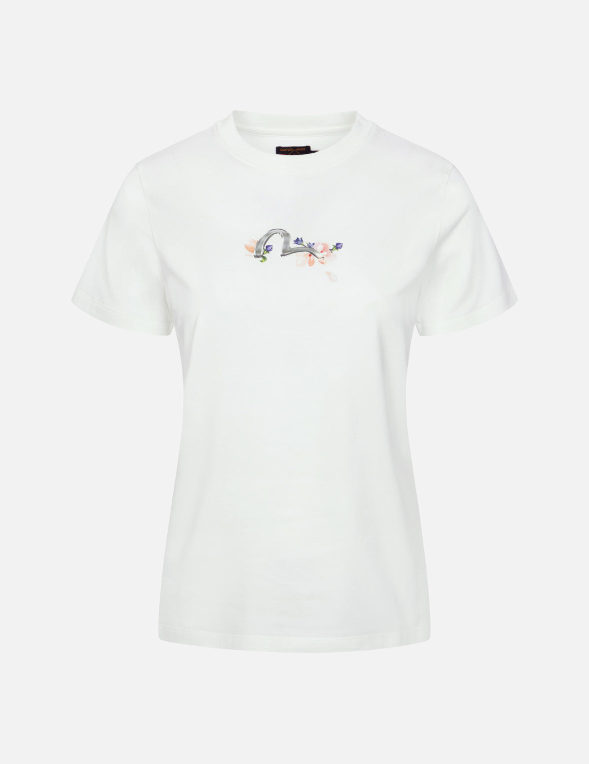 CRANES AND WISTERIA PRINT REGULAR FIT T-SHIRT - 2