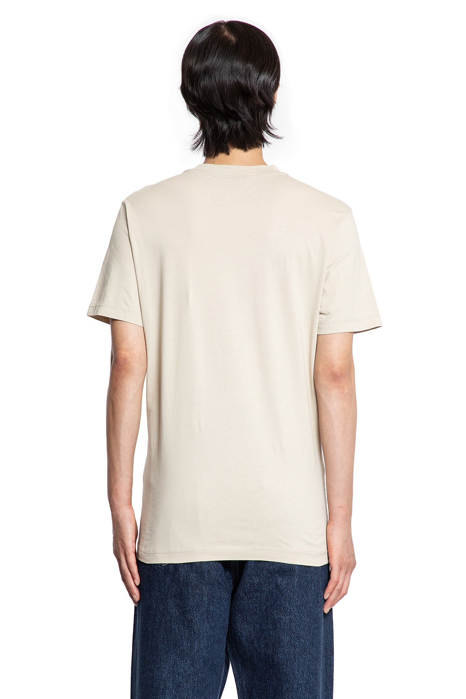 Logo-Patch-Cotton-T-Shirt - 3