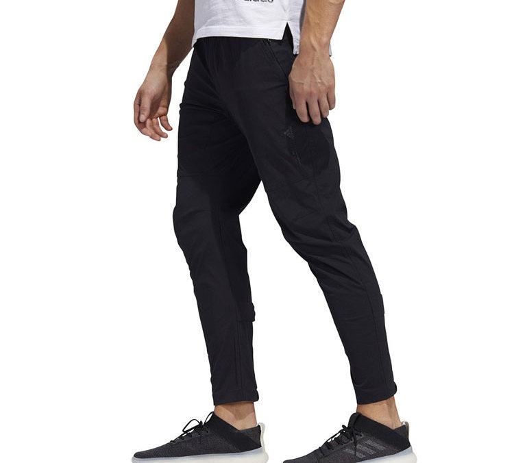 Men's adidas PNT ID Cone Black Sports Pants/Trousers/Joggers FT2788 - 4