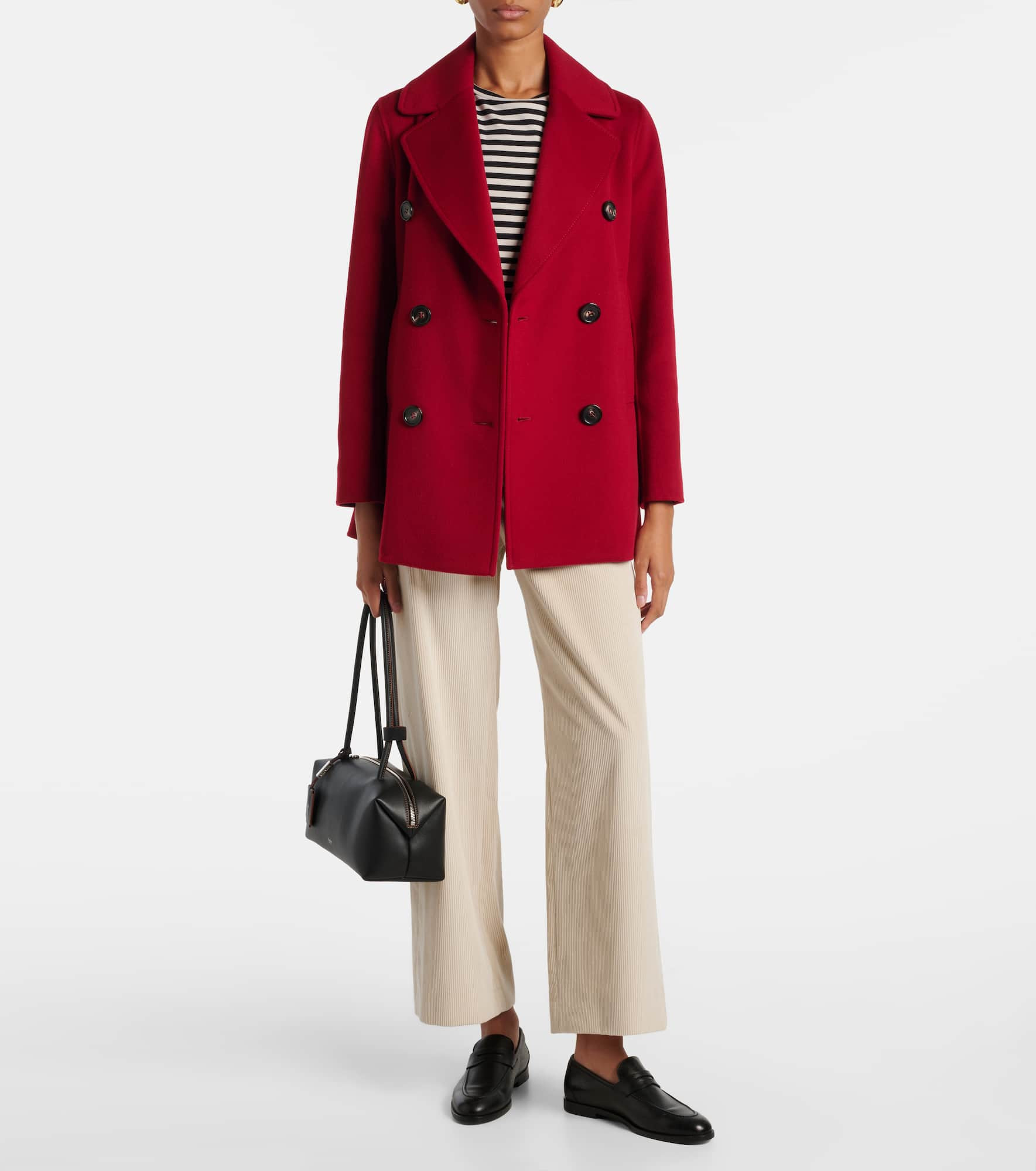 Eneide cotton corduroy wide-leg pants - 2