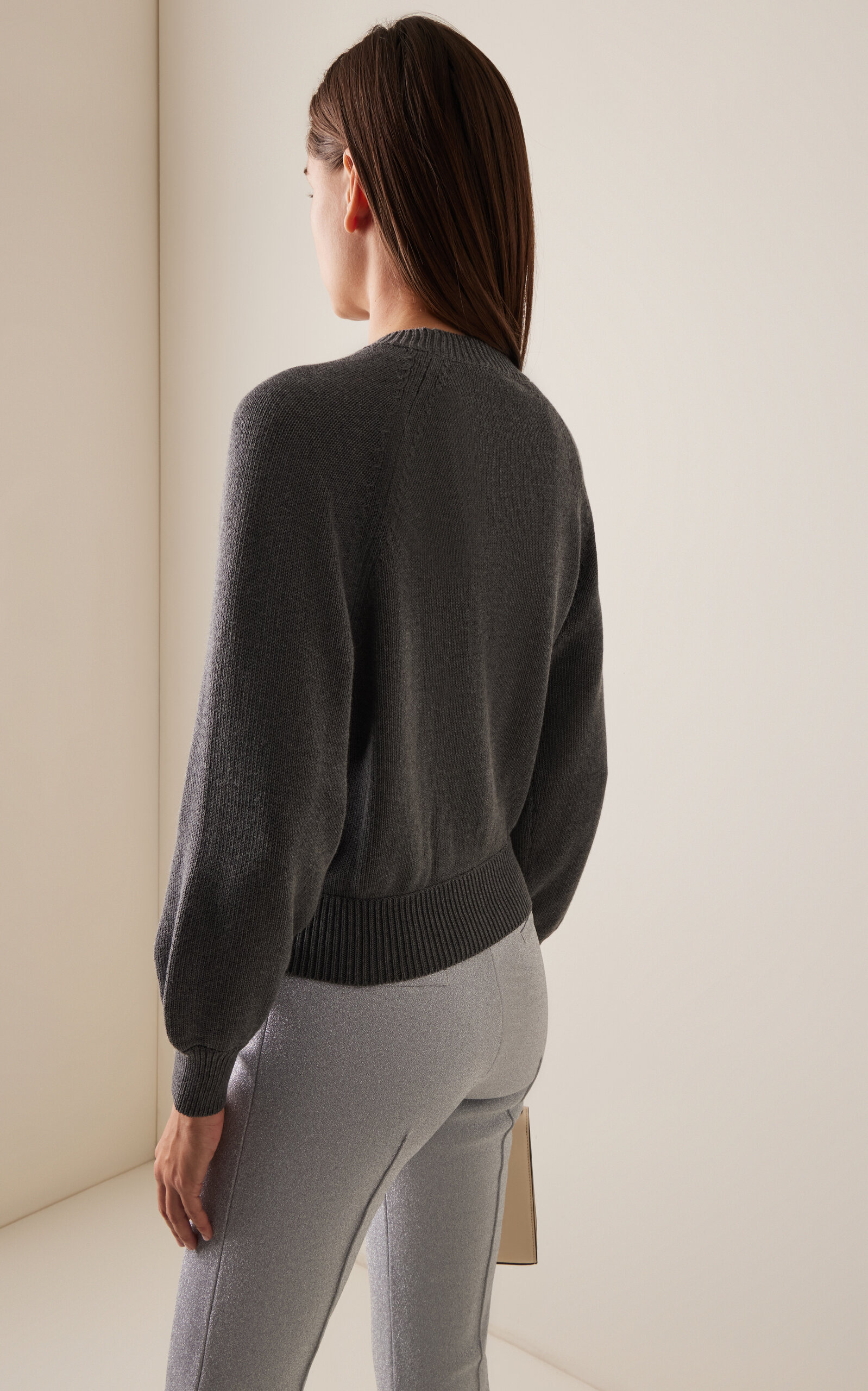 Lara Cotton Sweater grey - 4