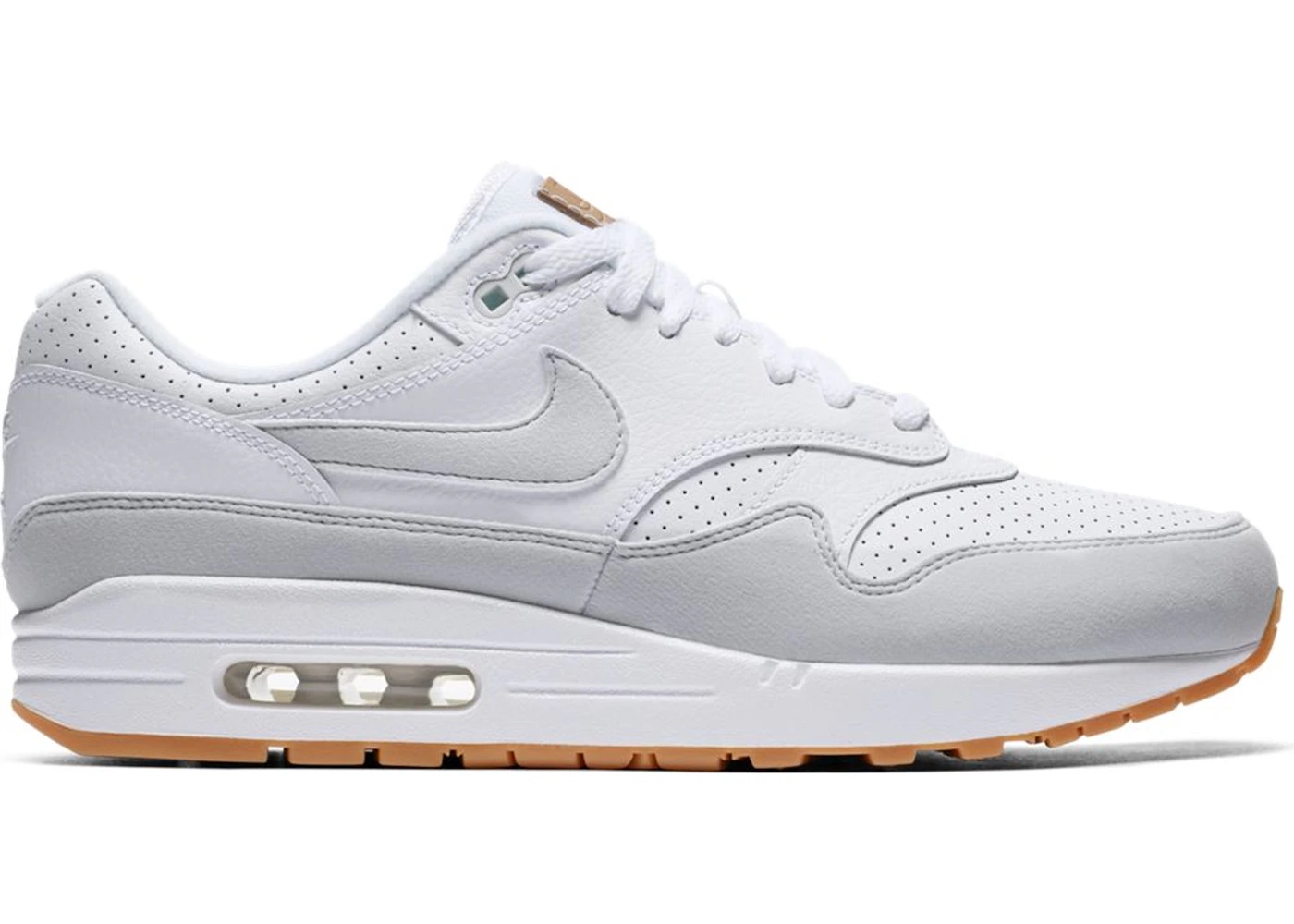 Nike Air Max 1 White Platinum Gum - 1