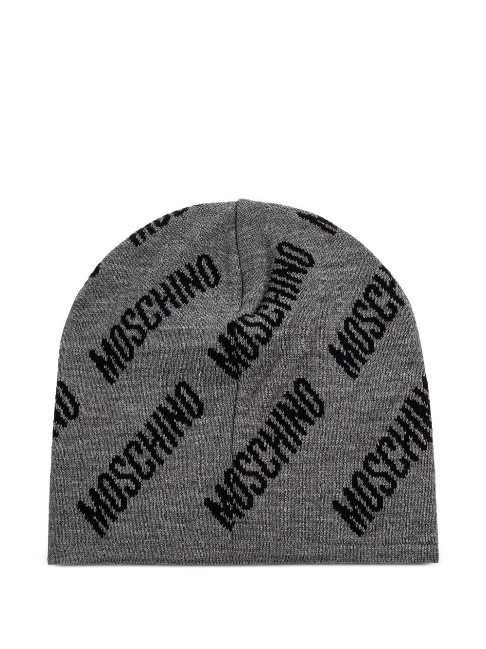 logo-pattern beanie - 2