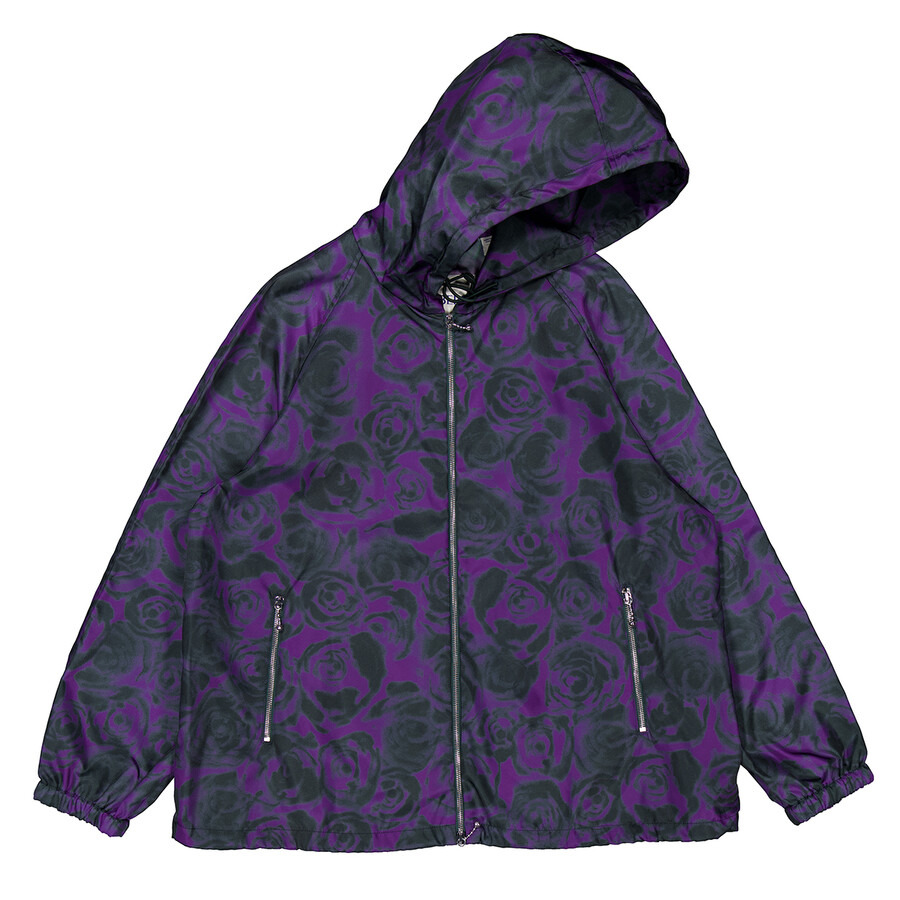 Burberry Rose Print Nylon Jacket - 5