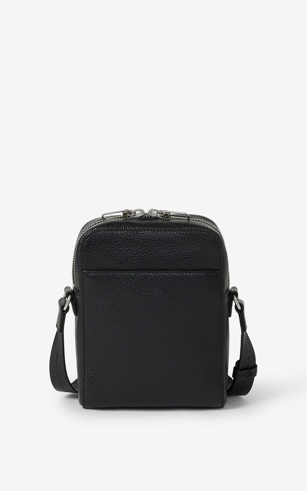 KENZO Imprint grained leather shoulder bag - 2