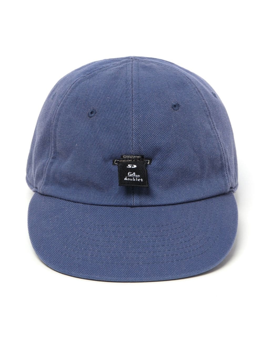 appliquÃ©-detail corduroy cap - 2
