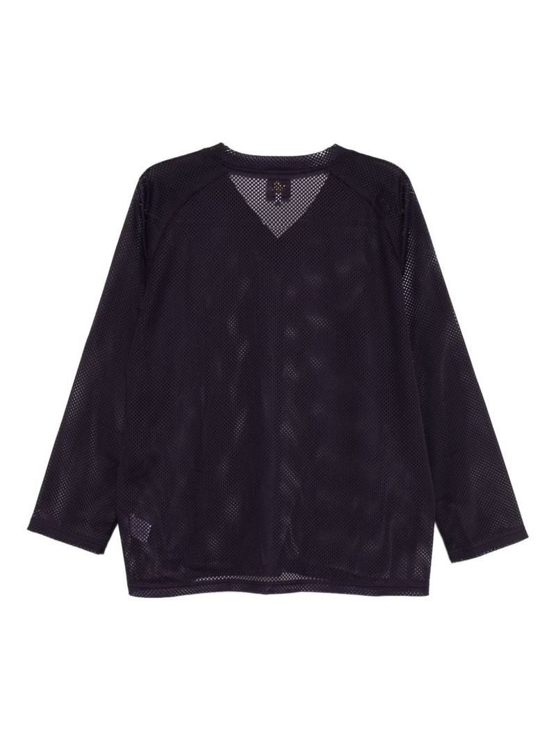 NEEDLES raschel-knitted T-shirt outlook