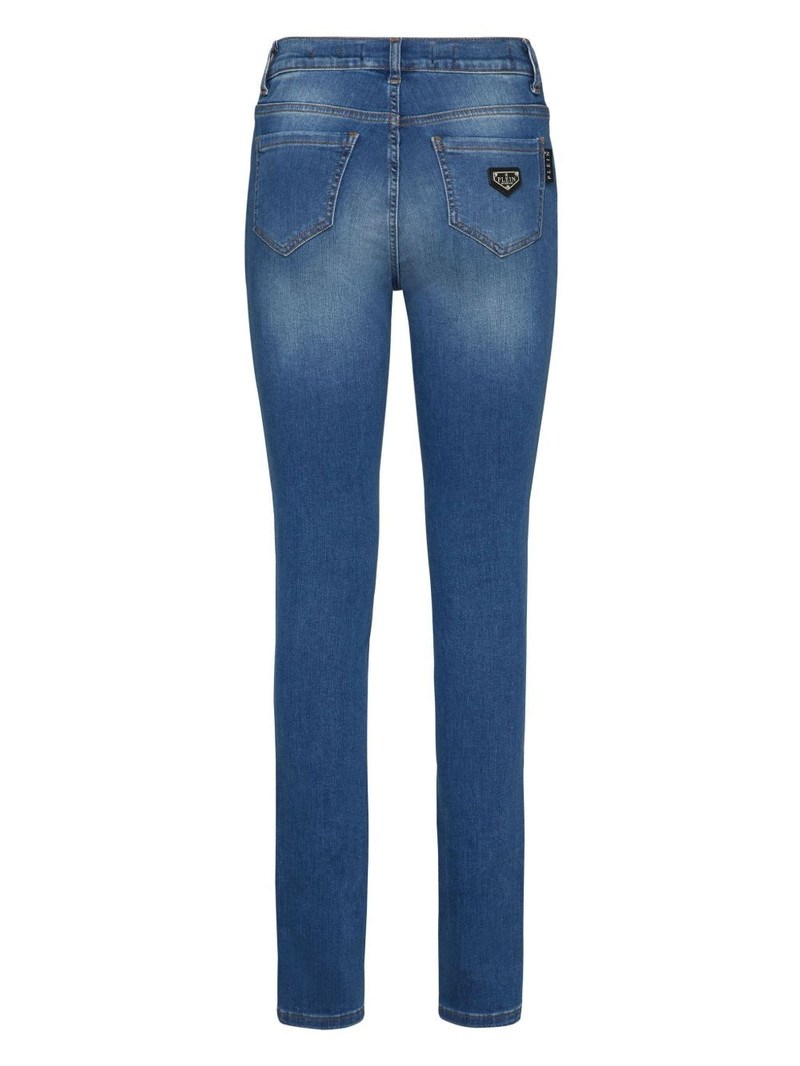 PHILIPP PLEIN high-waist jeggings outlook