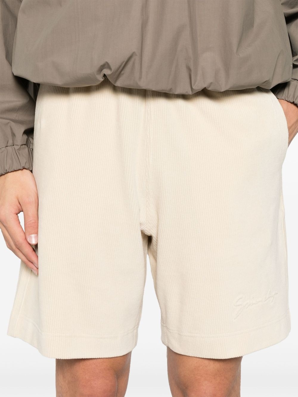 corduroy shorts - 5