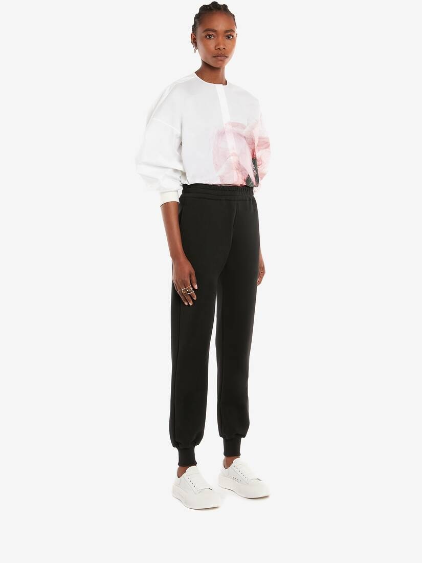 Anemone Collarless Shirt in Pink - 3