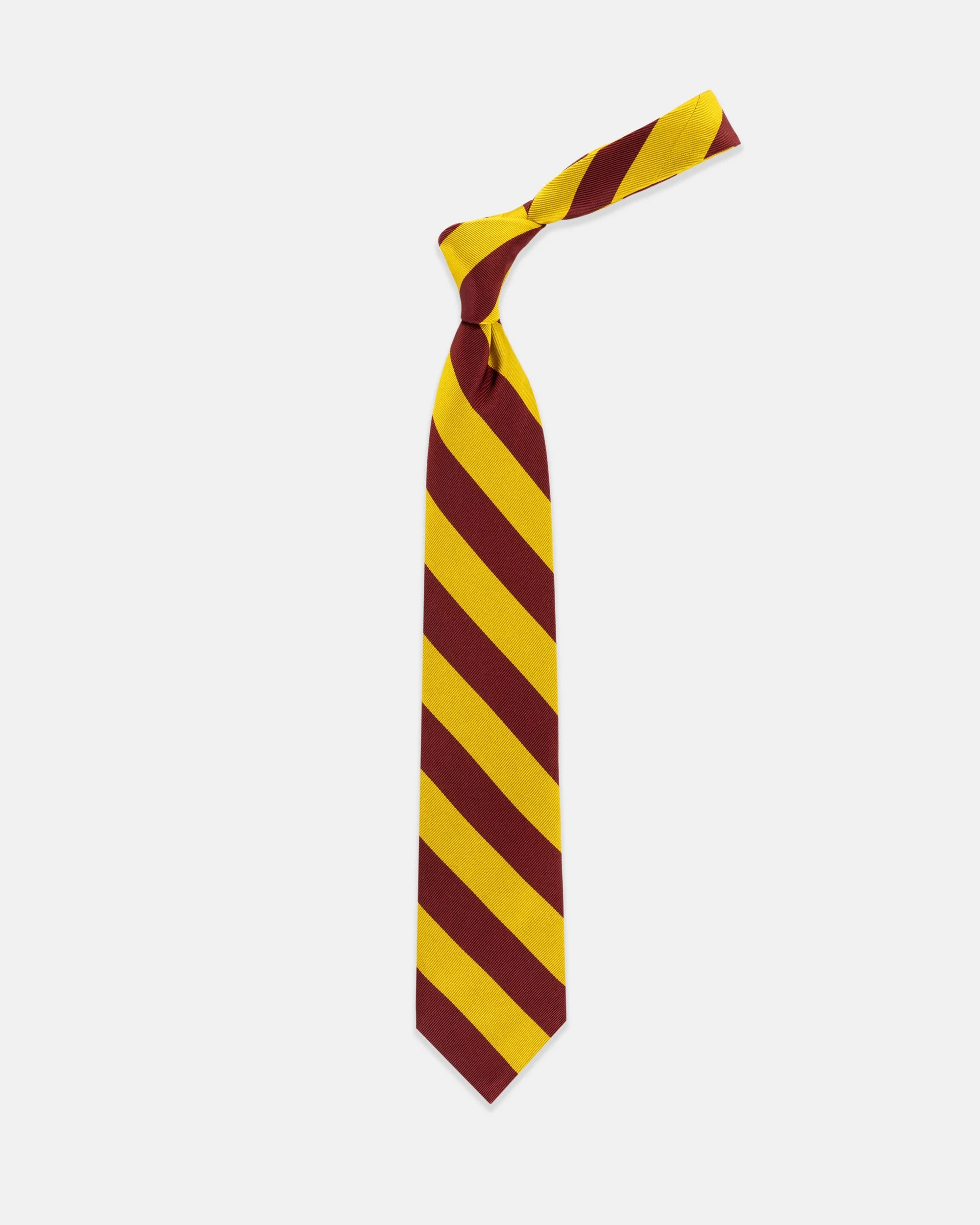MADE-IN-ENGLAND LANCASHIRE FUSILIERS SILK REPP TIE - 1