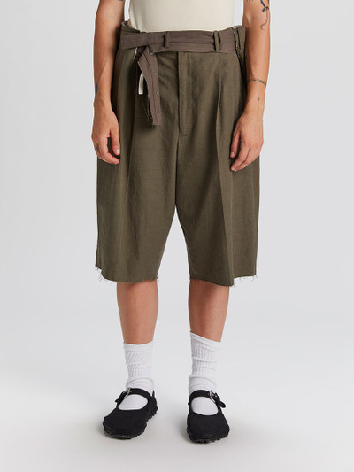 MAGLIANO Signature Magliano Supershort Pants Mud Pie outlook