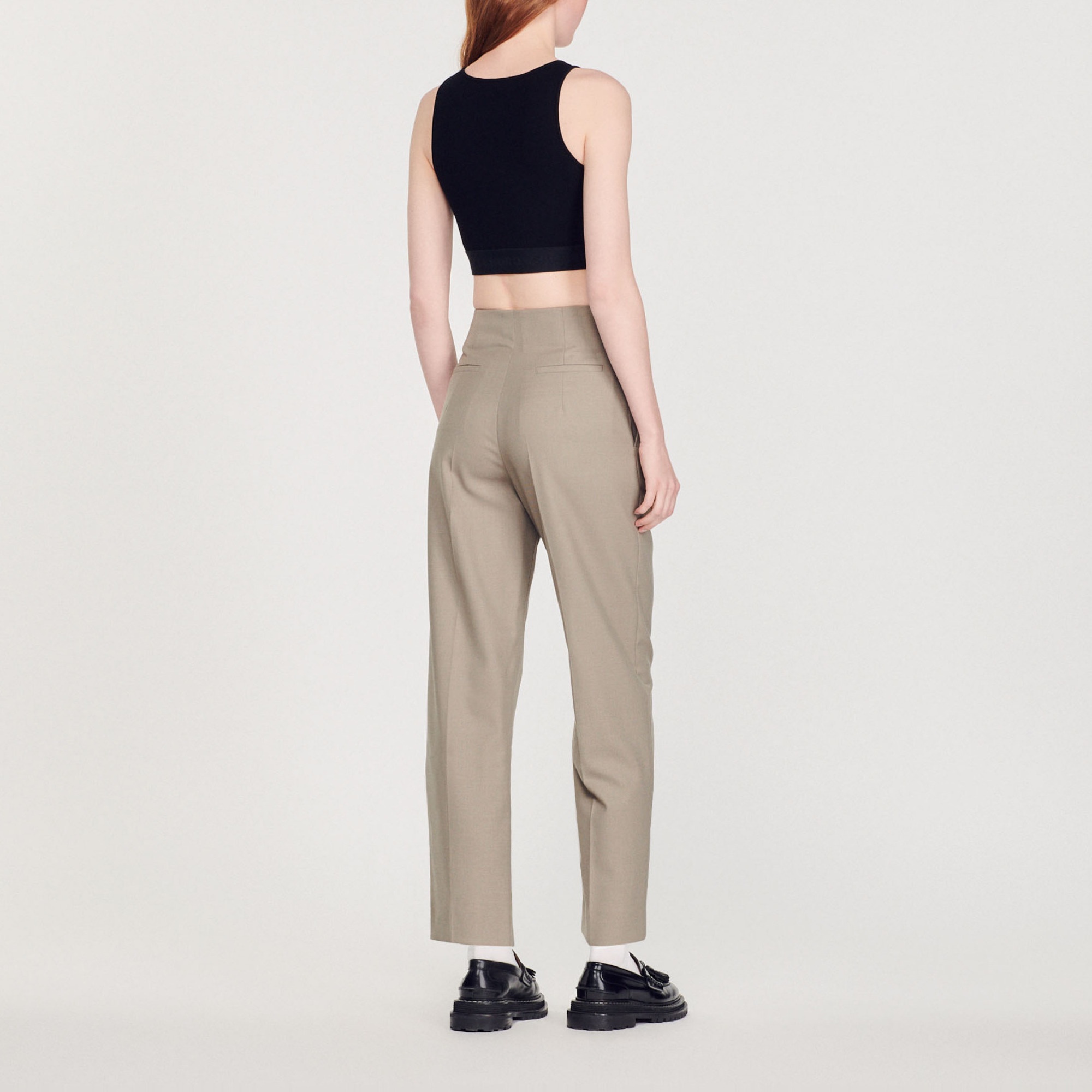 Knitted crop top - 6
