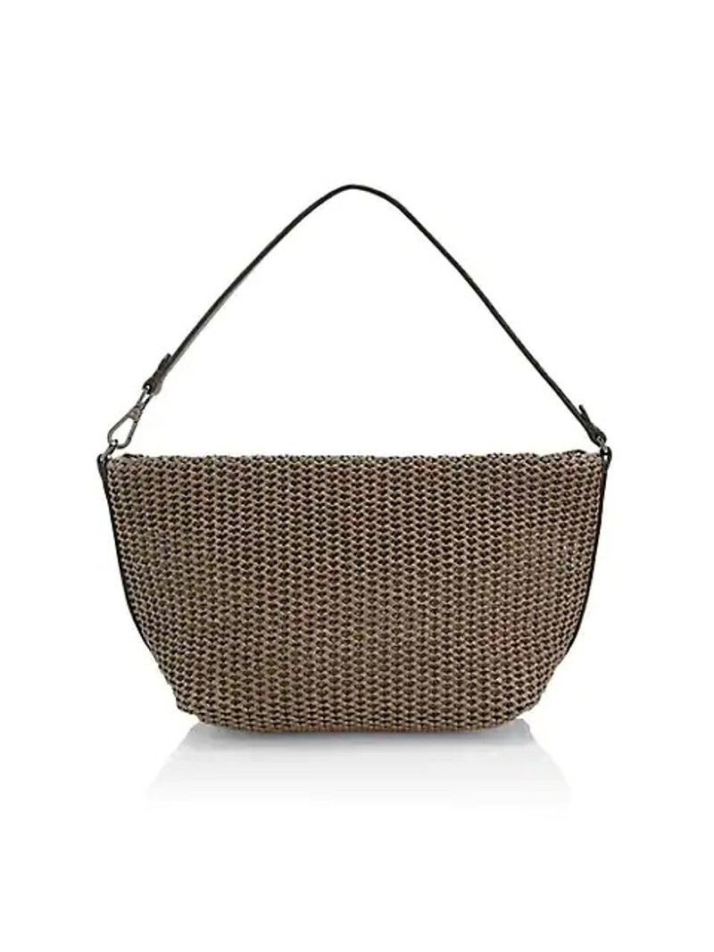 Raffia Shoulder Bag 1
