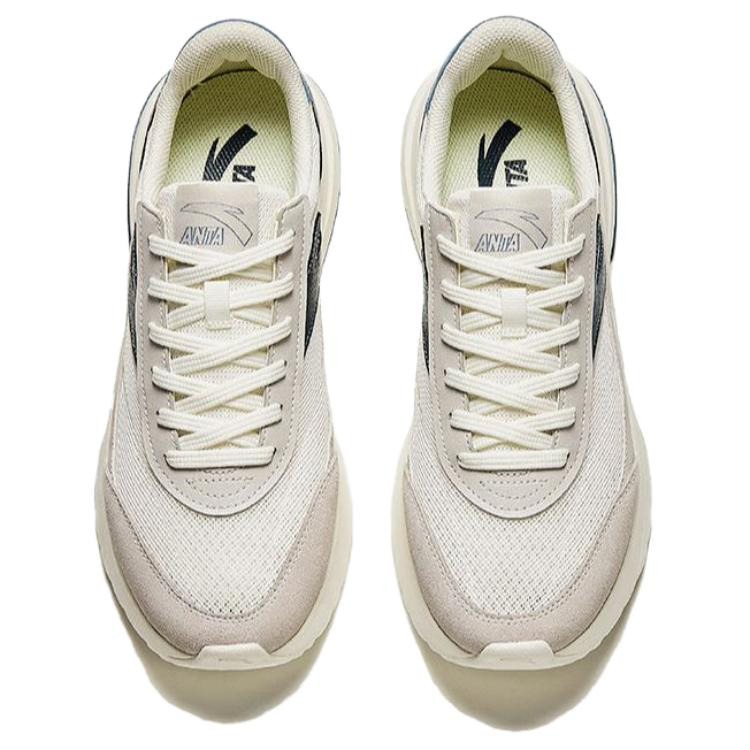 ANTA Retro Casual Shoes 'Beige Blue' 912428803-2 - 3