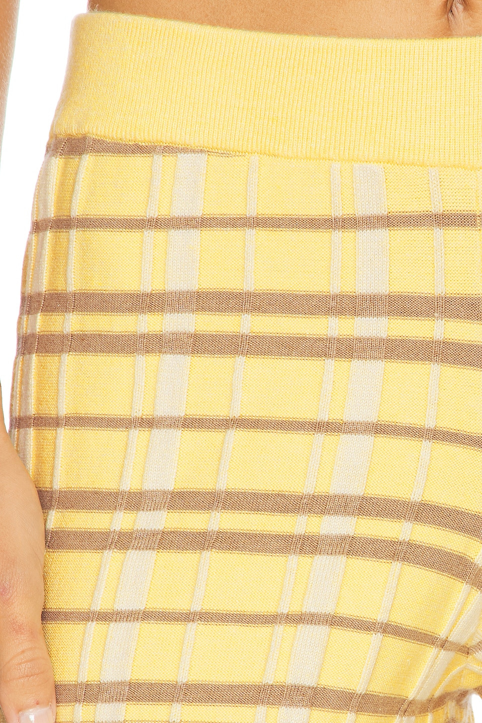 Plaid Flare Pant - 6