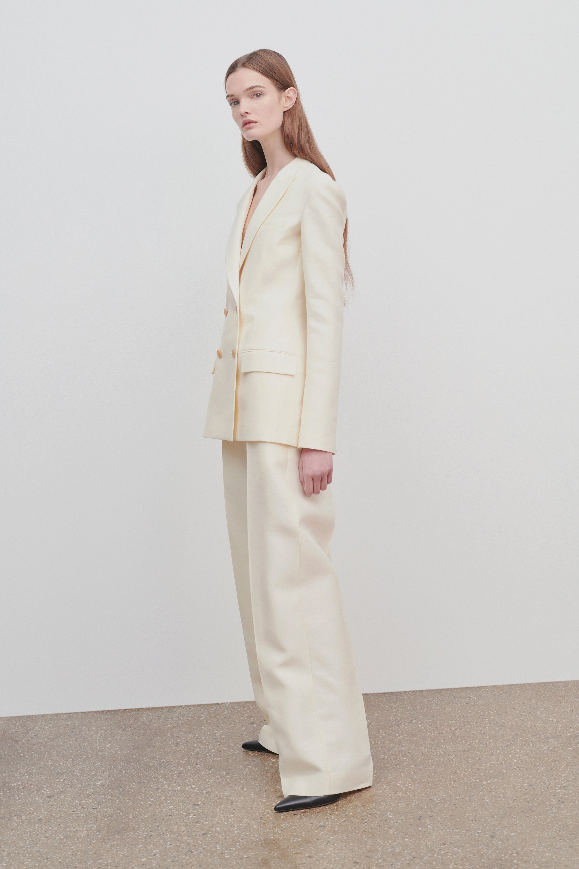 Gordon Pant in Wool and Silk - 4