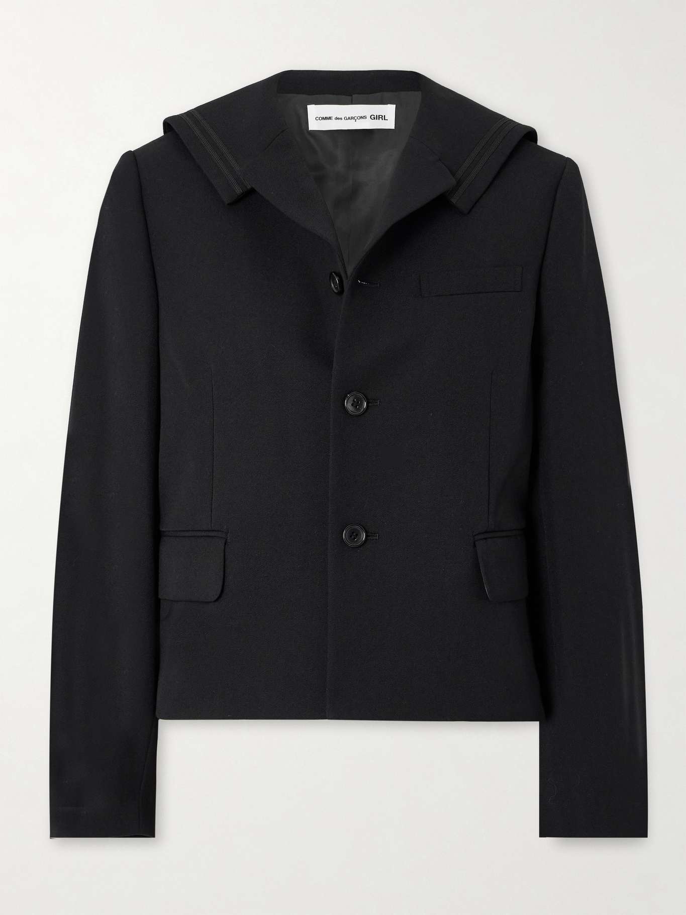 Wool-gabardine jacket - 1