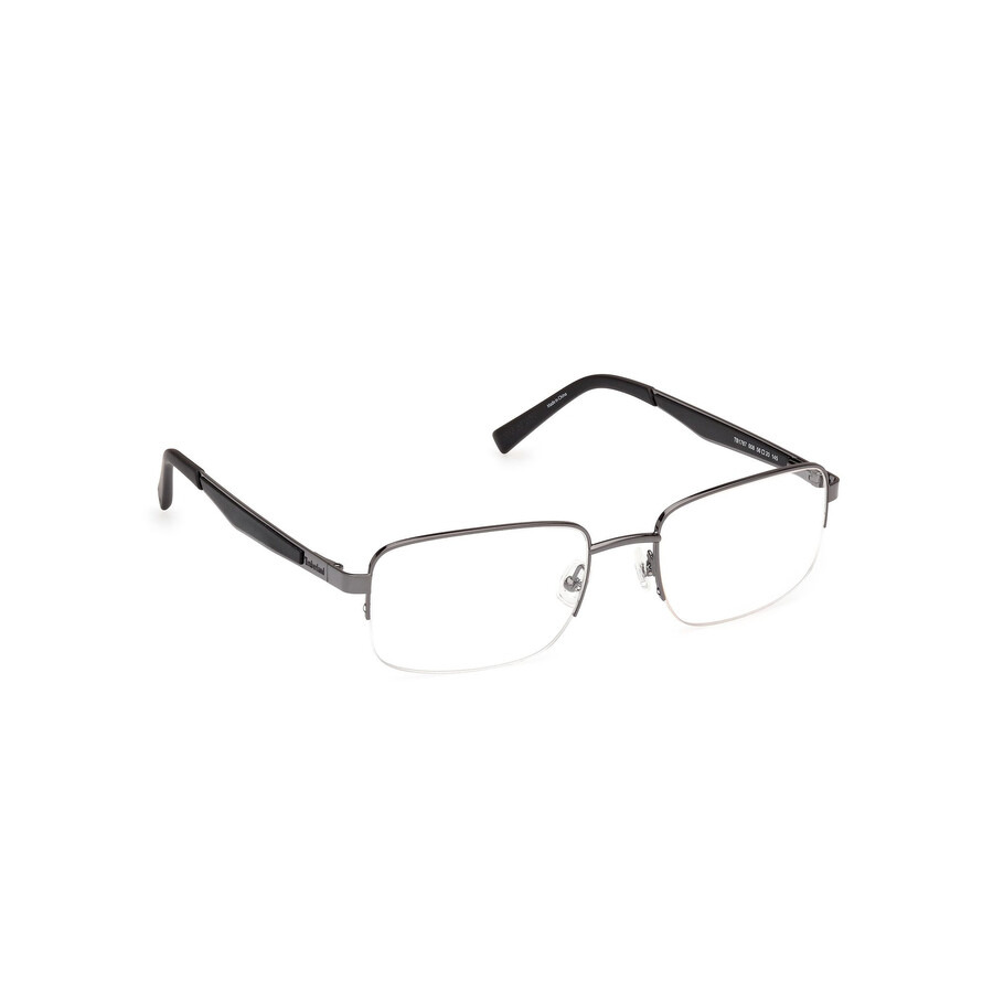 Timberland Demo Rectangular Men's Eyeglasses TB1787 008 50 - 3