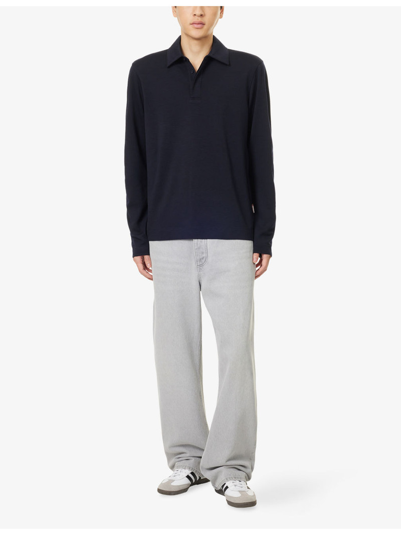 ORLEBAR BROWN Ben Wool Polo Shirt outlook