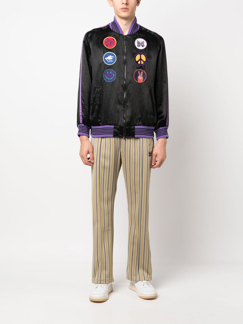 NEEDLES patch detail bomber jacket outlook