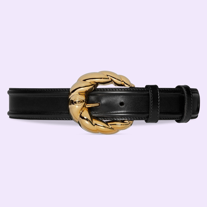 Belt with torchon buckle 1