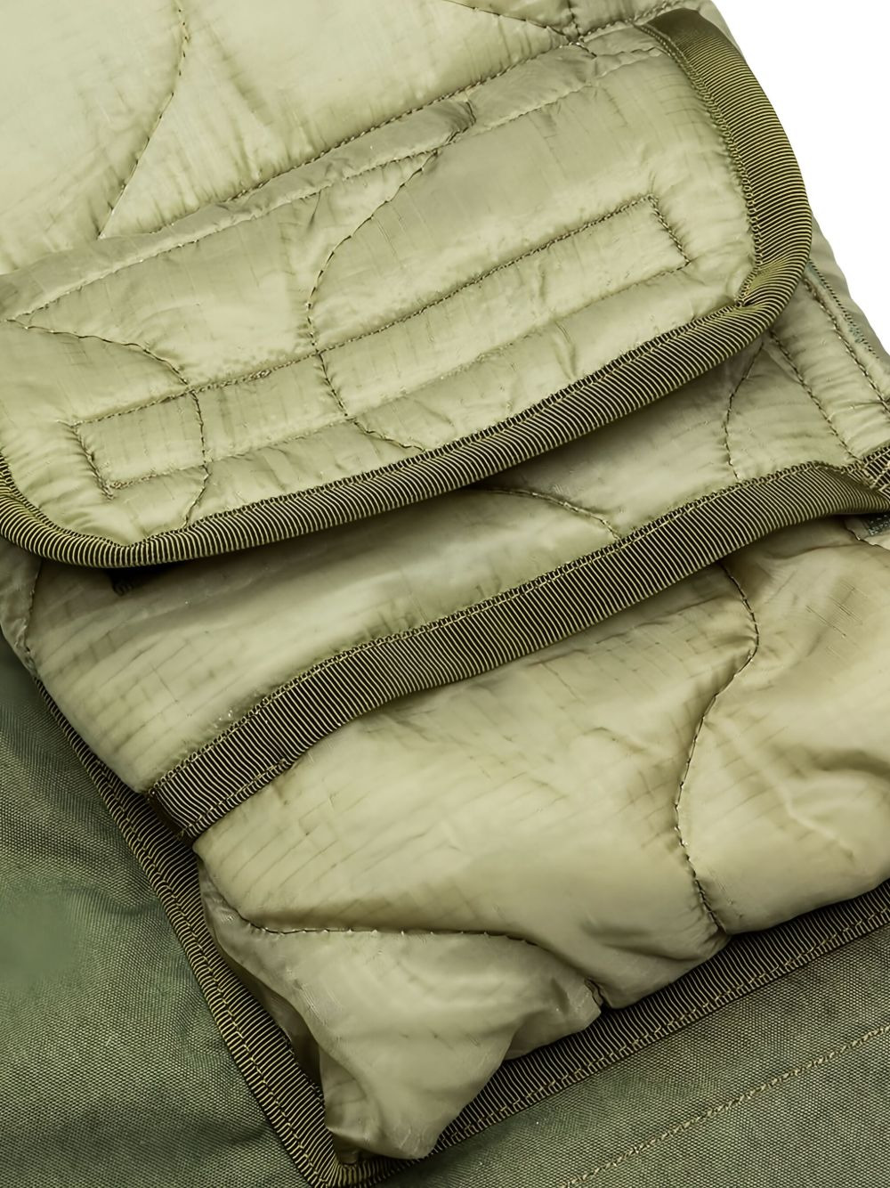 quilted cargo shorts - 4