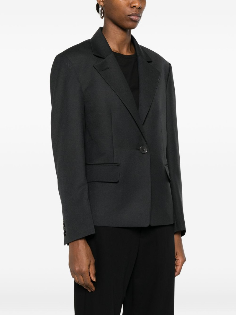 notched-lapel button-fastening blazer 3