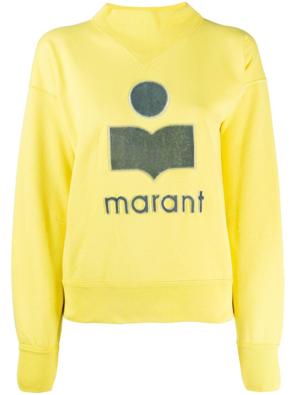 logo embroidered jumper - 1