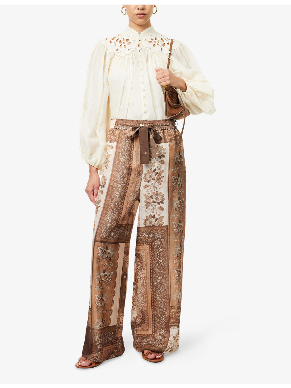 Coco Embroidered Woven Blouse - 2