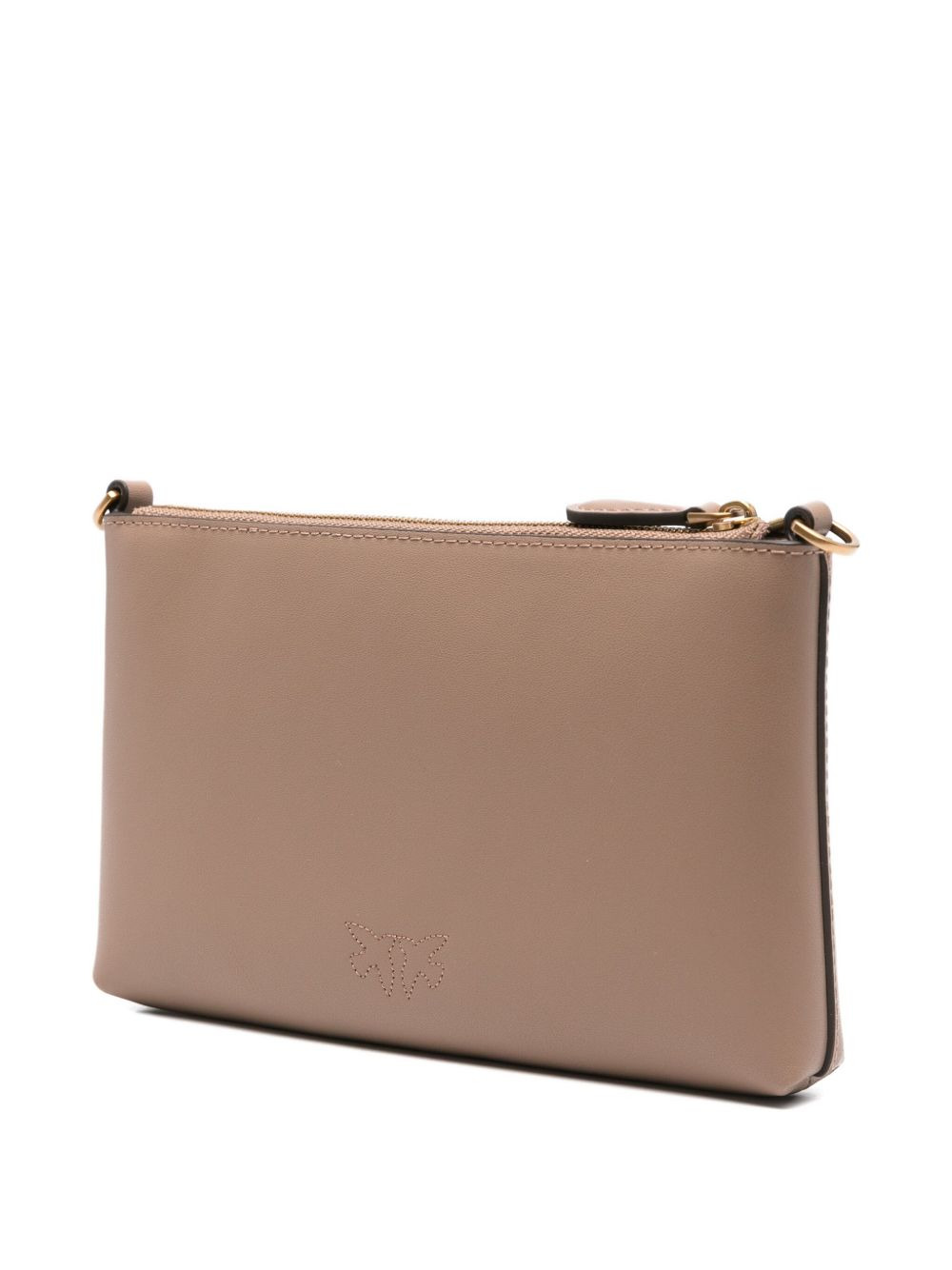 mini Flat leather cross body bag - 3