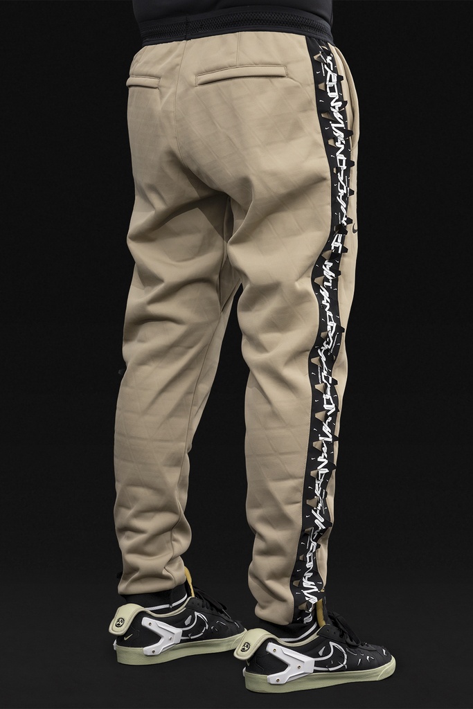 GGG-P1-247 Nike® Acronym® Track Pant Knit KHAKI/BLACK ] with GGG-J1-247 and BLA-001 - 6