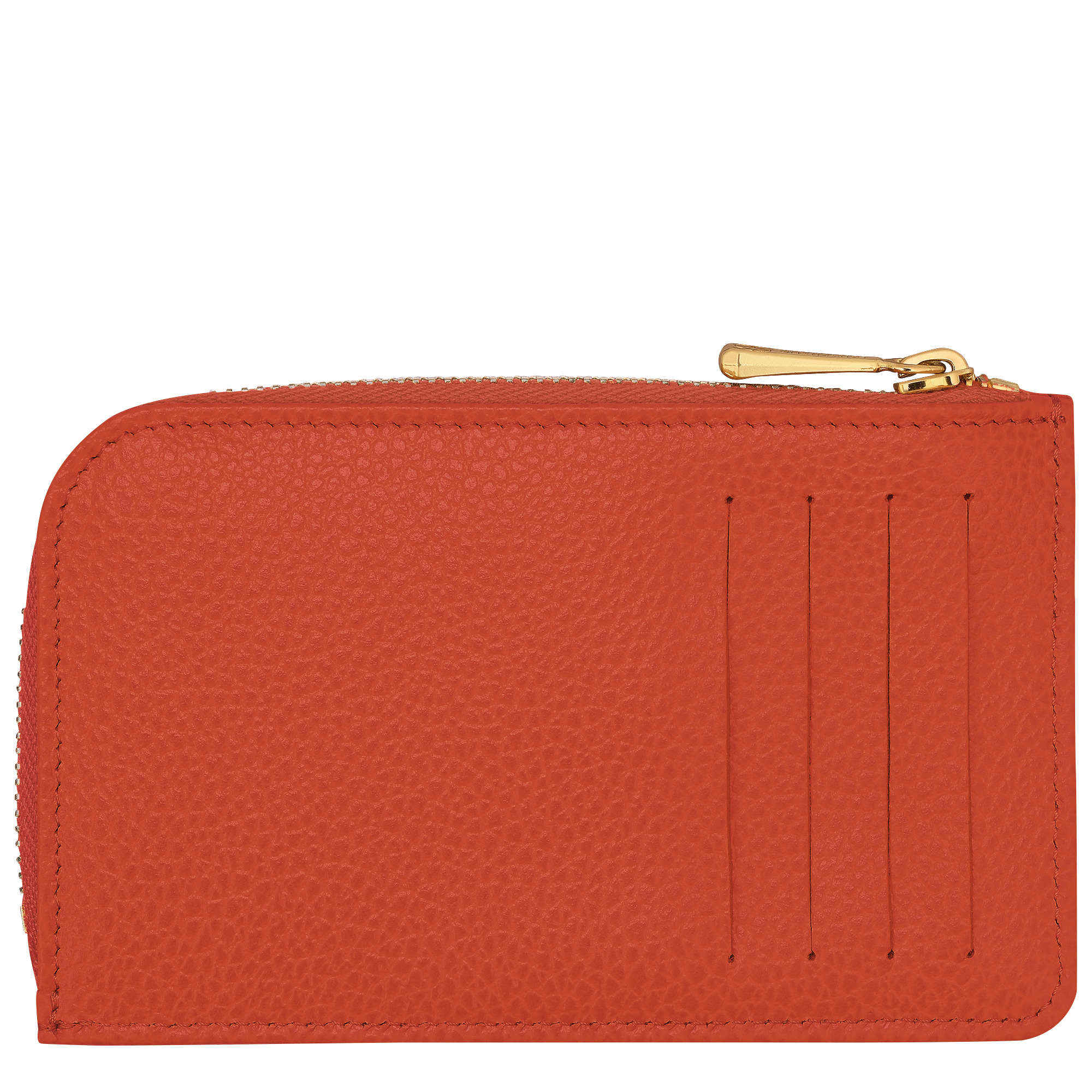 Le Foulonné Card holder Paprika - Leather - 2