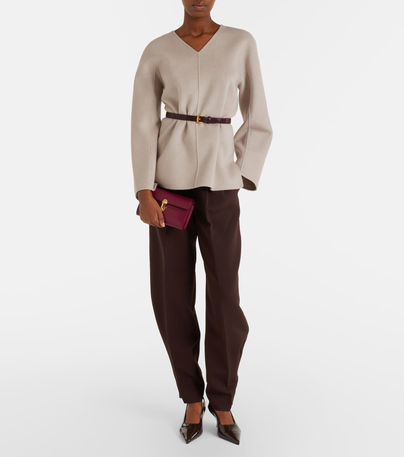 SAVETTE Symmetry Mini leather crossbody bag outlook