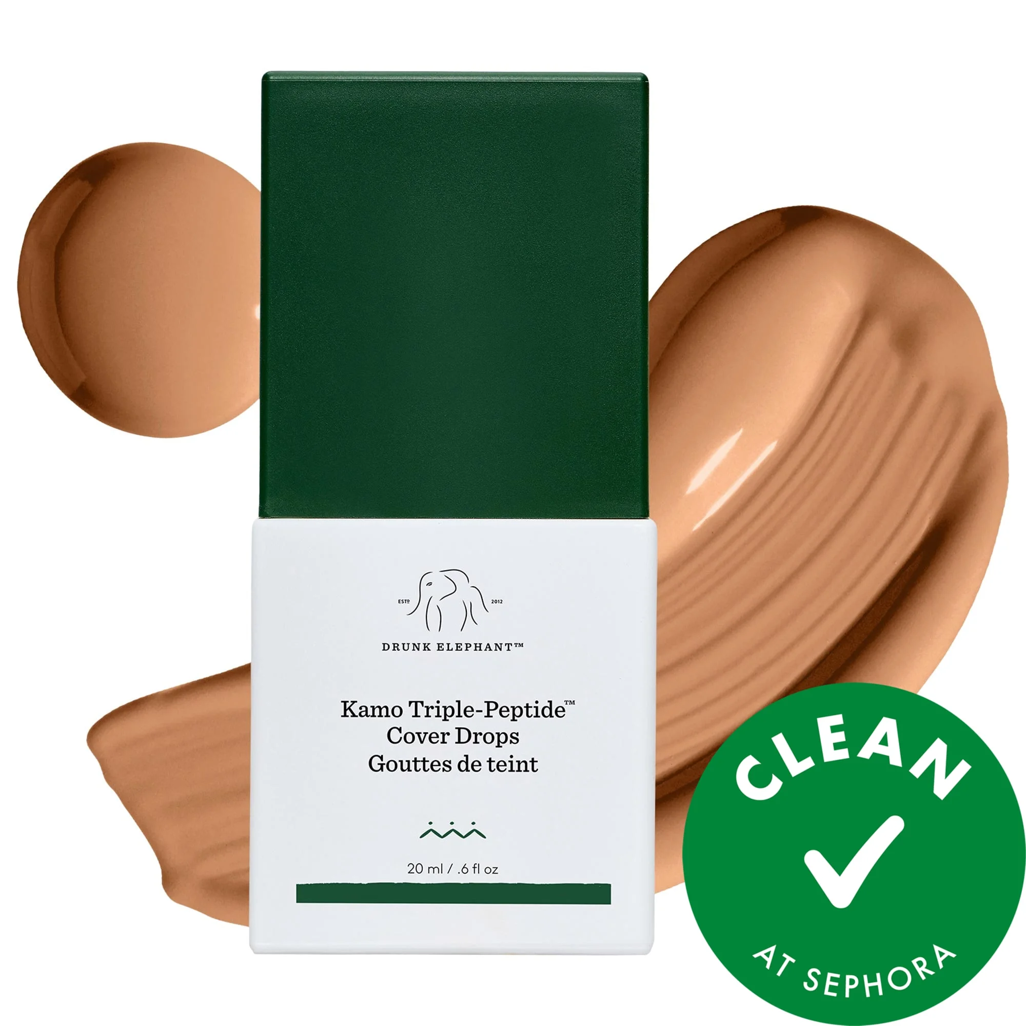 Kamo Triple-Peptide Multi-Use Serum Foundation - 1