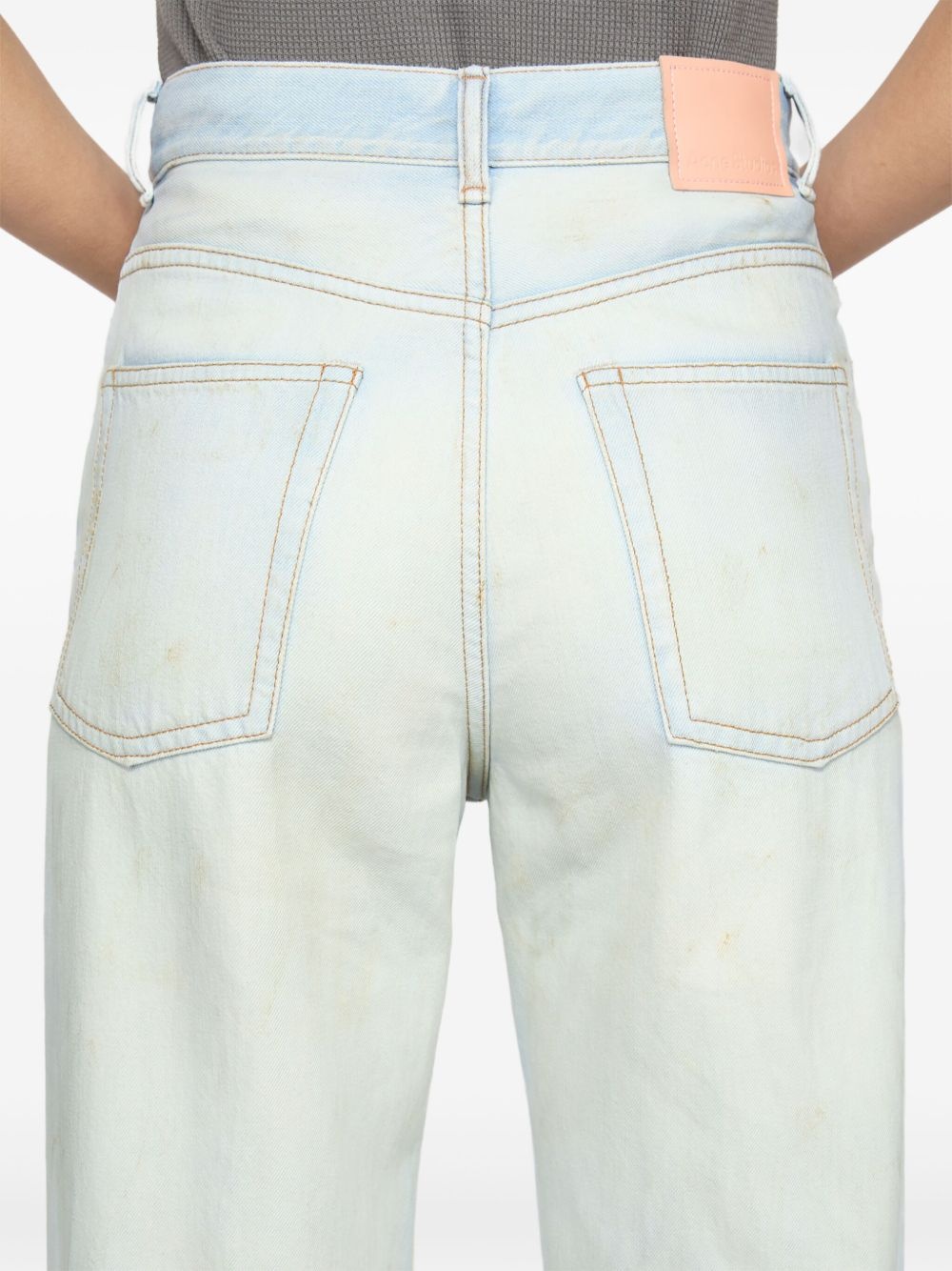 distressed relaxed-fit jeans - 7