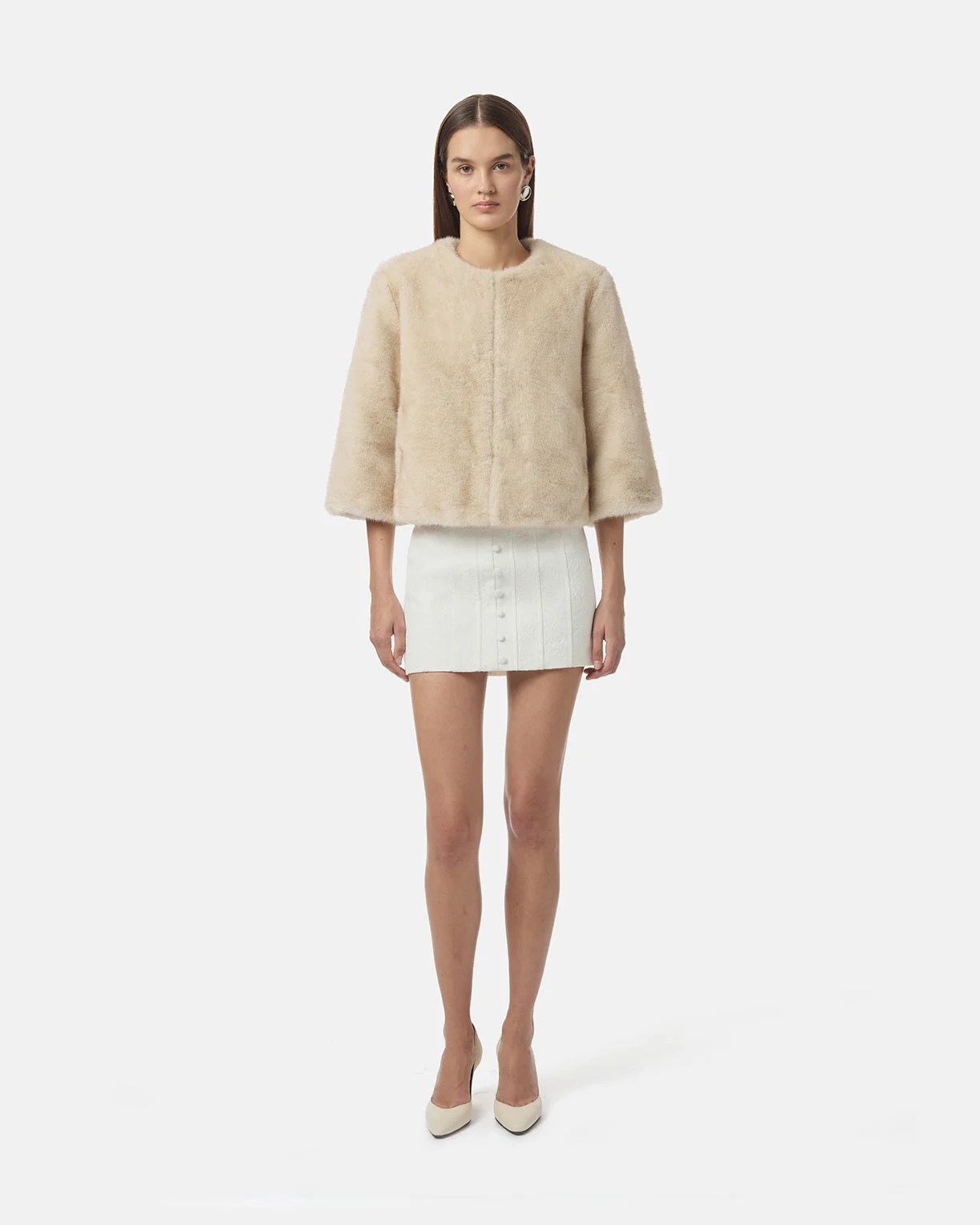 LUCIE CROPPED COAT - 1