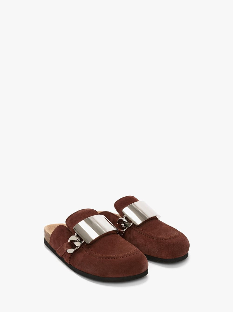 JW Anderson GOURMET CHAIN LOAFER MULES outlook