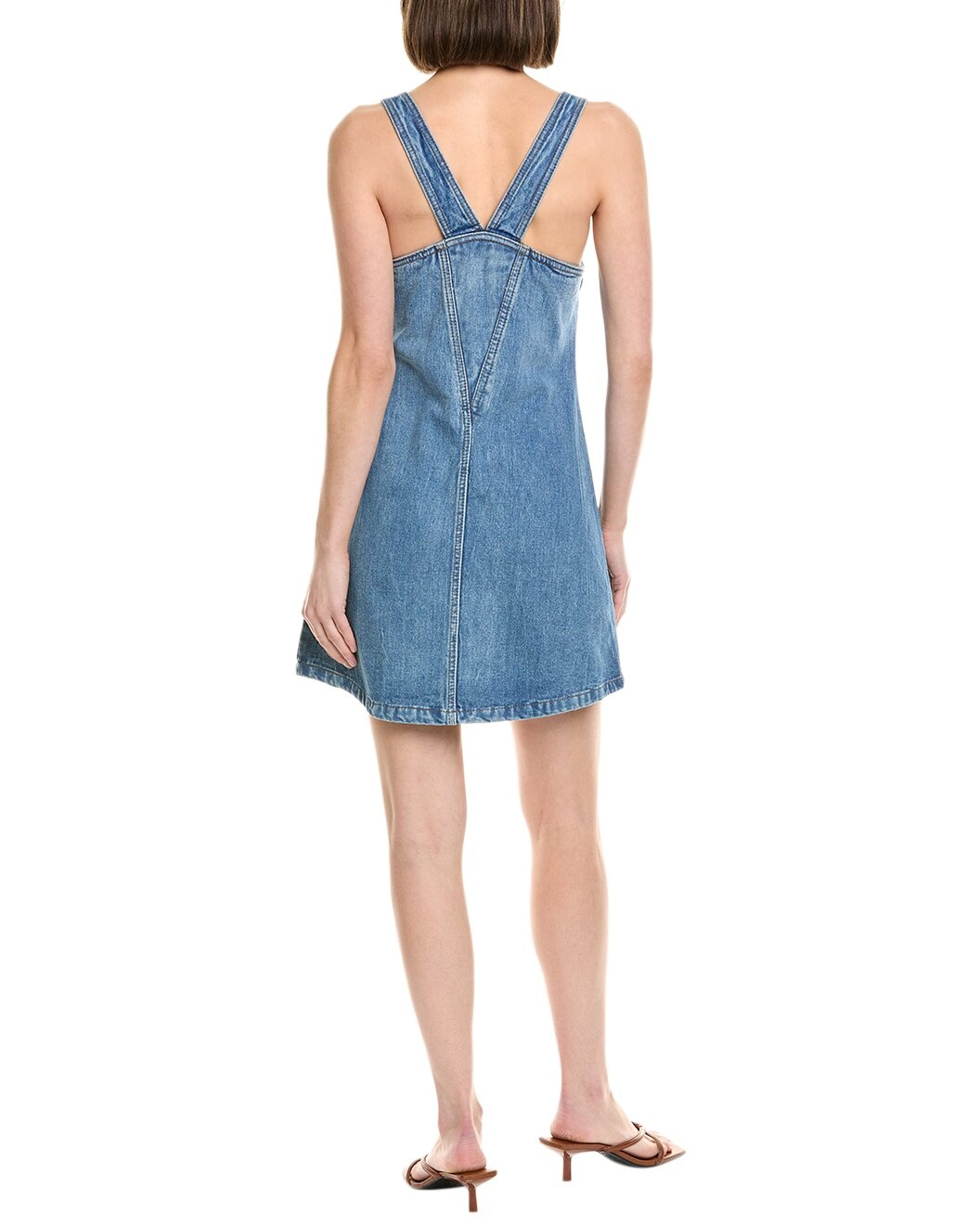 STAUD x Wrangler The Overall Mini Dress - 2