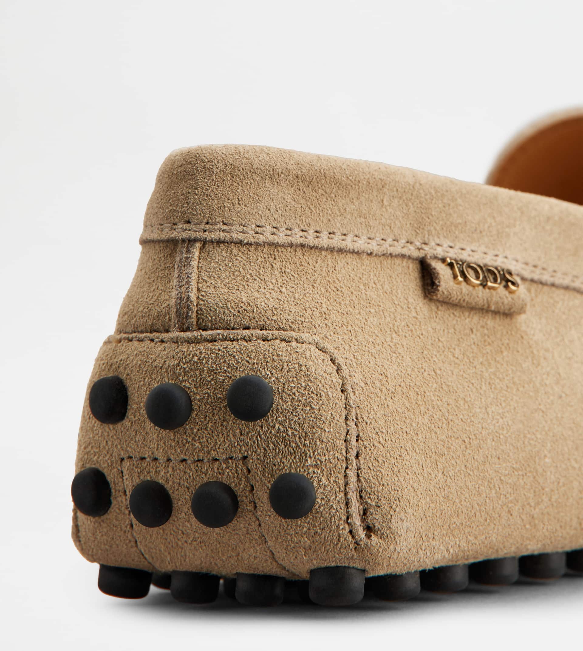 GOMMINO DRIVING SHOES IN SUEDE - BROWN - 5