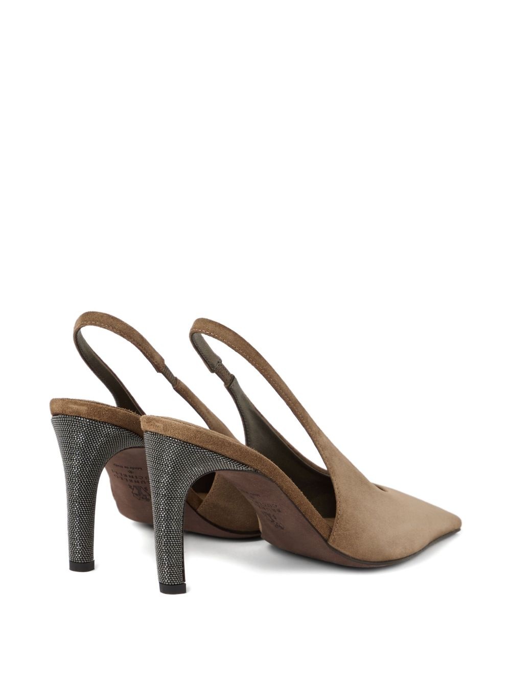 80mm suede pumps - 3