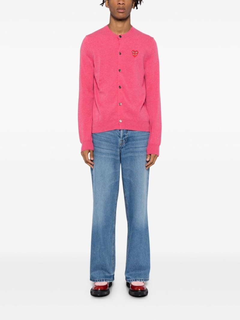 Comme des Garçons PLAY wool cardigan outlook